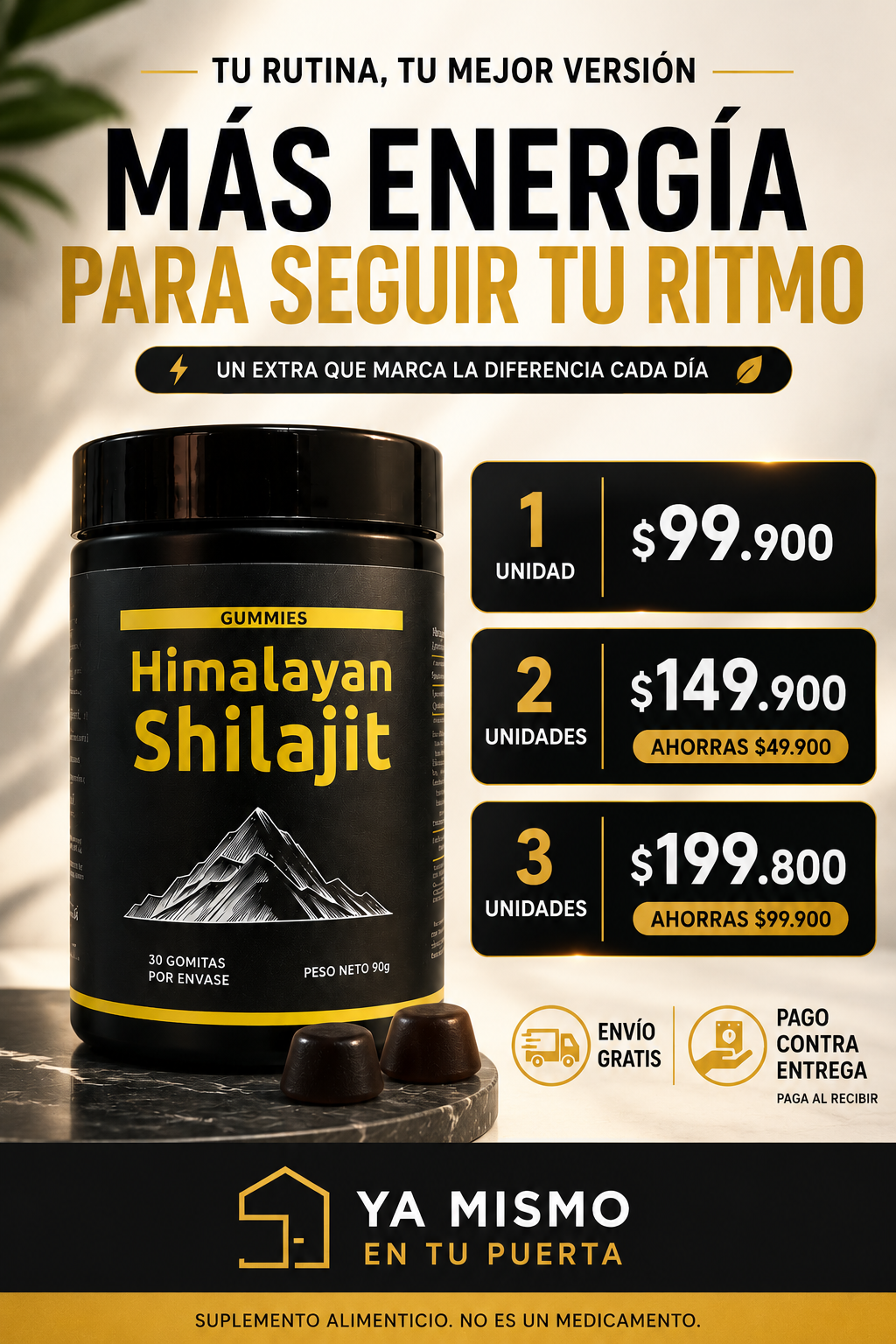 Gomas Shilajit del Himalaya