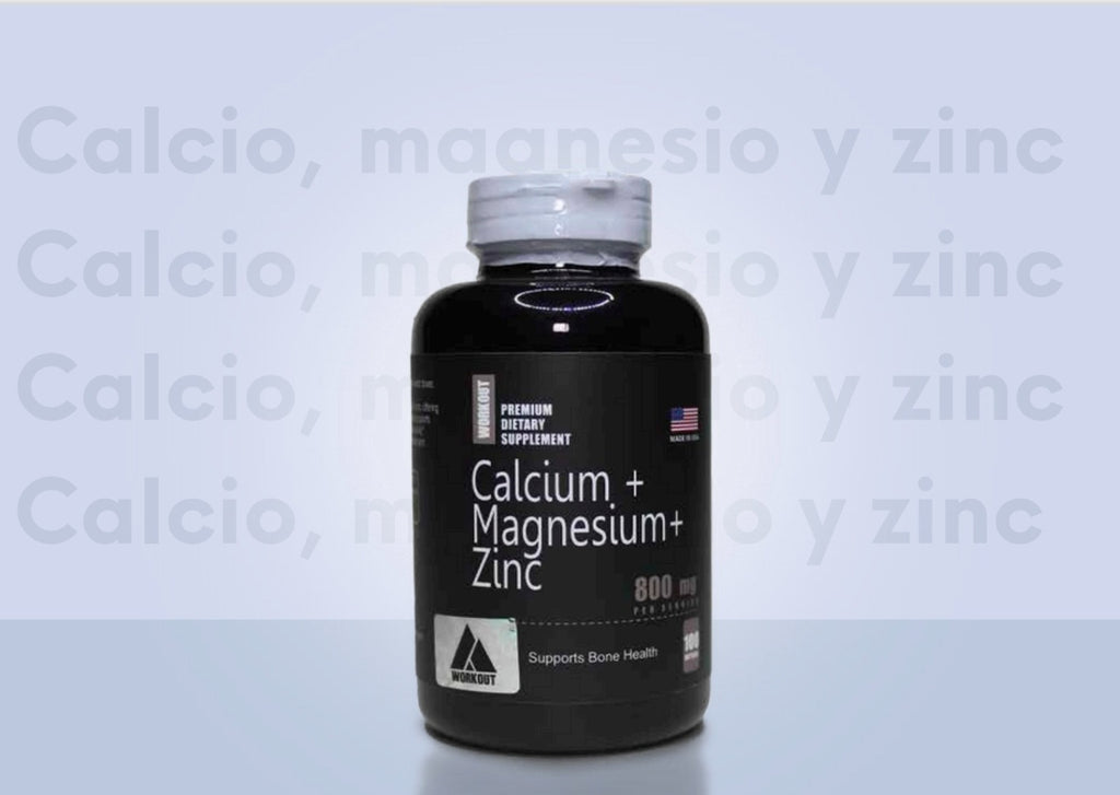 WorkOut Calcio Magnesio y Zinc